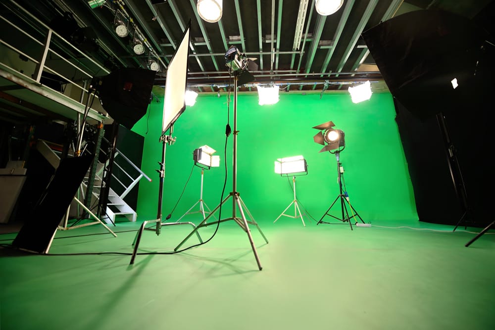 best lighting setup for green screen