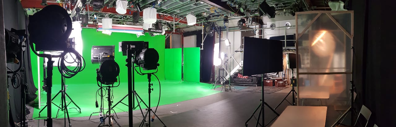 Widescreen image of Soundstage Studio's Green Screen Studio