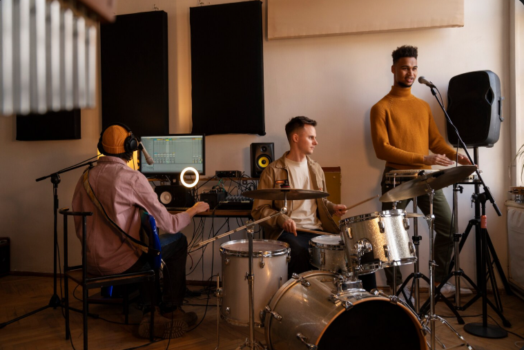 Immersive Rehearsal Room Experience for Musicians in the UK